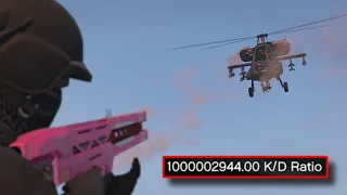 Dealing with a 1000000000 K/D Railgun Spammer in GTA Online