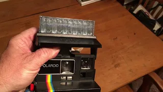 Demonstration of my Polaroid One Step 600 Camera