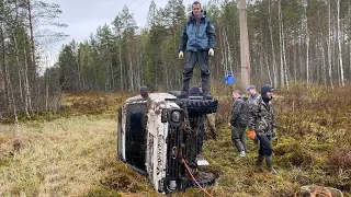 Разорвали Ниву! Сломали полуось на Defender, решили «сократить» по ЛЭП