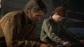 The Last of Us Part II Remastered ellie says her peace to joel