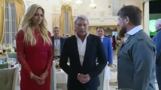 Свадьба Баскова в Грозном, на которой Рамзан Кадыров главный свидетель