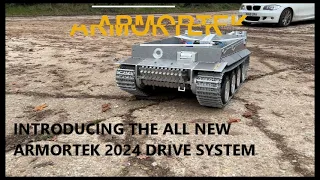 ARMORTEK 1:6 SCALE TANK NEW DRIVE SYSTEM 2024