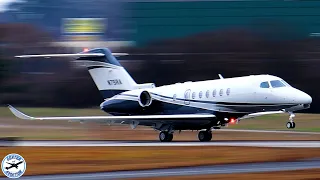 4 Minutes of NONSTOP Takeoffs and Landings at Atlanta Peachtree DeKalb Airport (PDK)