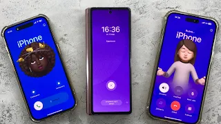 Incoming + Outgoing Call +Alarm Clock + Timer Samsung Galaxy Z Fold2 +IPhone 14 Pro +14 Pro Max