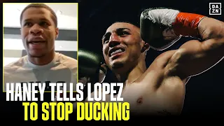 Devin Haney Tells Teofimo Lopez To Stop Ducking