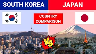 South Korea Vs Japan || Japan Vs South Korea || Country Comparison 2023 || Versus Kingdom