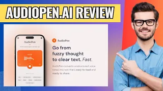 Audiopen AI Review | Convert Your Fuzzy Thoughts To Beautiful Text ! Voice To Text AI