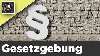 Gesetzgebungsverfahren in Deutschland - Gesetzgebung - Gesetzgebungsprozess -  einfach erklärt!