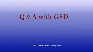 Q & A with GSD 007 with CC