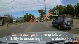 V2X can prevent left turn intersection crash