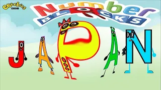 NumberBlocks Intro Song But JAPAN Spelling Blocks , NumberJAPAN Alphabet Song , nUMBErbLoCKS ABCs