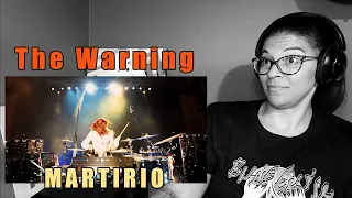 The Warning - Martirio | Lyric Video & Live Reaction