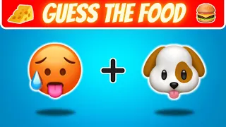 Guess The Food By Emoji 🍔| Emoji Quiz 2024🍟