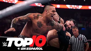 Top 10 Mejores Momentos de RAW: WWE Top 10, Feb 28, 2022