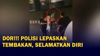 Dikeroyok Geng Motor, Polisi Lepaskan Tembakan Demi Selamatkan Diri