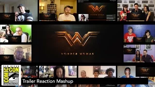 Wonder Woman - Comic Con Official Trailer (Reaction Mashup)