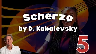 Scherzo (op.27, no.14) by D. Kabalevsky: ABRSM Grade 5 (2023 & 2024) - C2