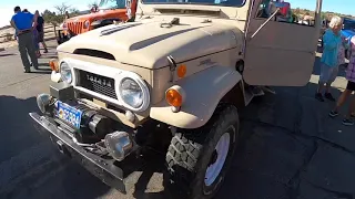 Amazing 1965 FJ40 Toyota Land Cruiser off road in Moab Utah