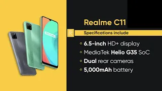 realme C11 (2021) (Cool Blue, 2GB RAM, 32GB Storage) with No Cost EMI/Additional Exchange Offers