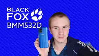 ТЕЛЕФОН BLACKFOX BMM532D 4 камеры, олеофобное покрытие на экране и дизайн! в чём минус?