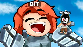 ATHOS foi TROLLADO pelo BIT GIGANTE no VR Giants!