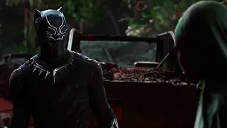 Black Panther First & Best Fight Scene with Nakia