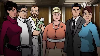 Archer   S06E05   Pam Peeing in the Elevator