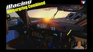 iRacing Porsche Cup Race @ Nürburgring Combined D-Box Full Motion thrilling 3 Laps - Nordschleife