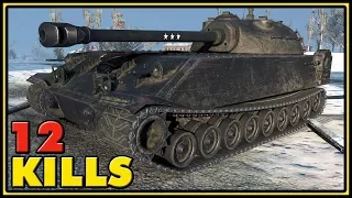 Chrysler K GF - 12 Kills - World of Tanks Gameplay