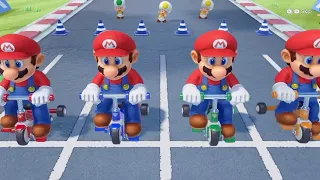 Super Mario Party Minigames - Yoshi vs Shy Guy vs Mario vs Dry Bones (Master Difficulty)