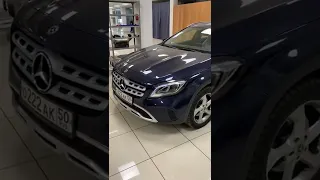 Mercedes GLA 2019. Автозапуск двигателя.