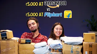 ₹5000 At Amazon VS ₹5000 At Flipkart | Ok Tested