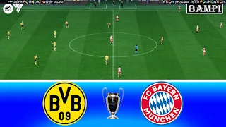 Borussia Dortmund vs Bayern Munich / UEFA CHampions League 2024 Final / EA FC 24 Gameplay PC