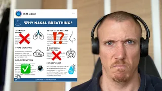 Respiration Nasale: Et Si On Arrêtait de Dire n'Importe Quoi??