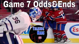Canadiens vs Leafs - Game 7 Odds&Ends - 2021 Stanley Cup Playoffs - Is Tavares ready to go?