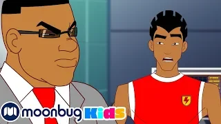 Supa Strikas S1 E04 - Compound Compromised | Moonbug Kids TV Shows - Full Episodes