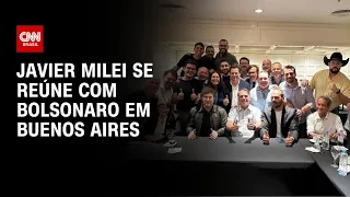 Javier Milei se reúne com Bolsonaro em Buenos Aires | BRASIL MEIO-DIA