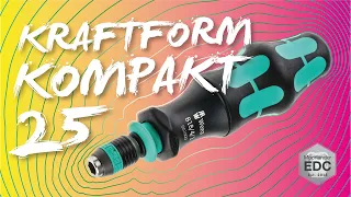 Wera Kraftform Kompakt 25 EDC Screwdriver