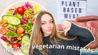 Common mistakes new vegetarians make: don't do this as a beginner vegetarian! | Edukale