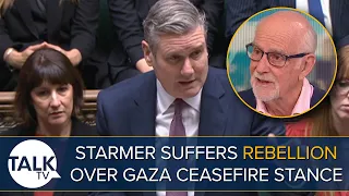 “It Will Look As Though He’s A Man Of Integrity!” Keir Starmer Suffers Rebellion In Ceasefire Vote