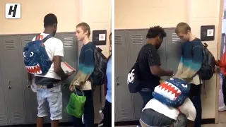 VIRAL VIDEO: Bullied student surprised with clothes and shoes!