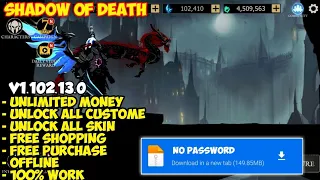 UPDATE!! Shadow Of Death Mod Apk 2023 || Unlimited Money V1.102.13.0