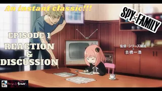 An instant anime classic! Spy x Family Ep. 1 ("Operation Strix") REACTION!!! ***SPOILERS***