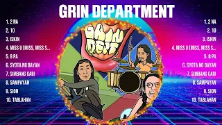 Grin Department Greatest Hits 2024 Collection - Top 10 Hits Playlist Of All Time