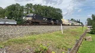 Visited the juniata locomotive shop in Altoona & railfanning NS trains in Cresson & Cassandra PA!