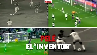 Pelé lo inventó todo antes que nadie: ni Messi, ni Cristiano, ni Zidane, ni Cruyff...  I MARCA