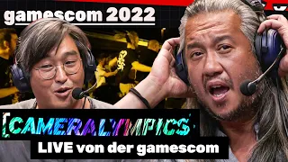 CAMERALYMPICS vs beanscom LIVE auf der gamescom 2022 | Von Community & Kameras