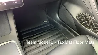 Tesla Model 3 TuxMat Floor Mats - One Year Review