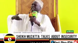 Sheikh Muzatta Alangide President Museveni obutitizi