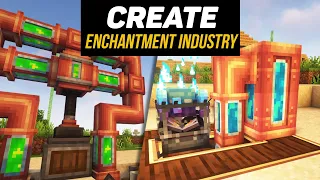 Гайд по Create Enchantment Industry 1.18.2 - 1.20.1 Автоматизация чар (minecraft java edition)